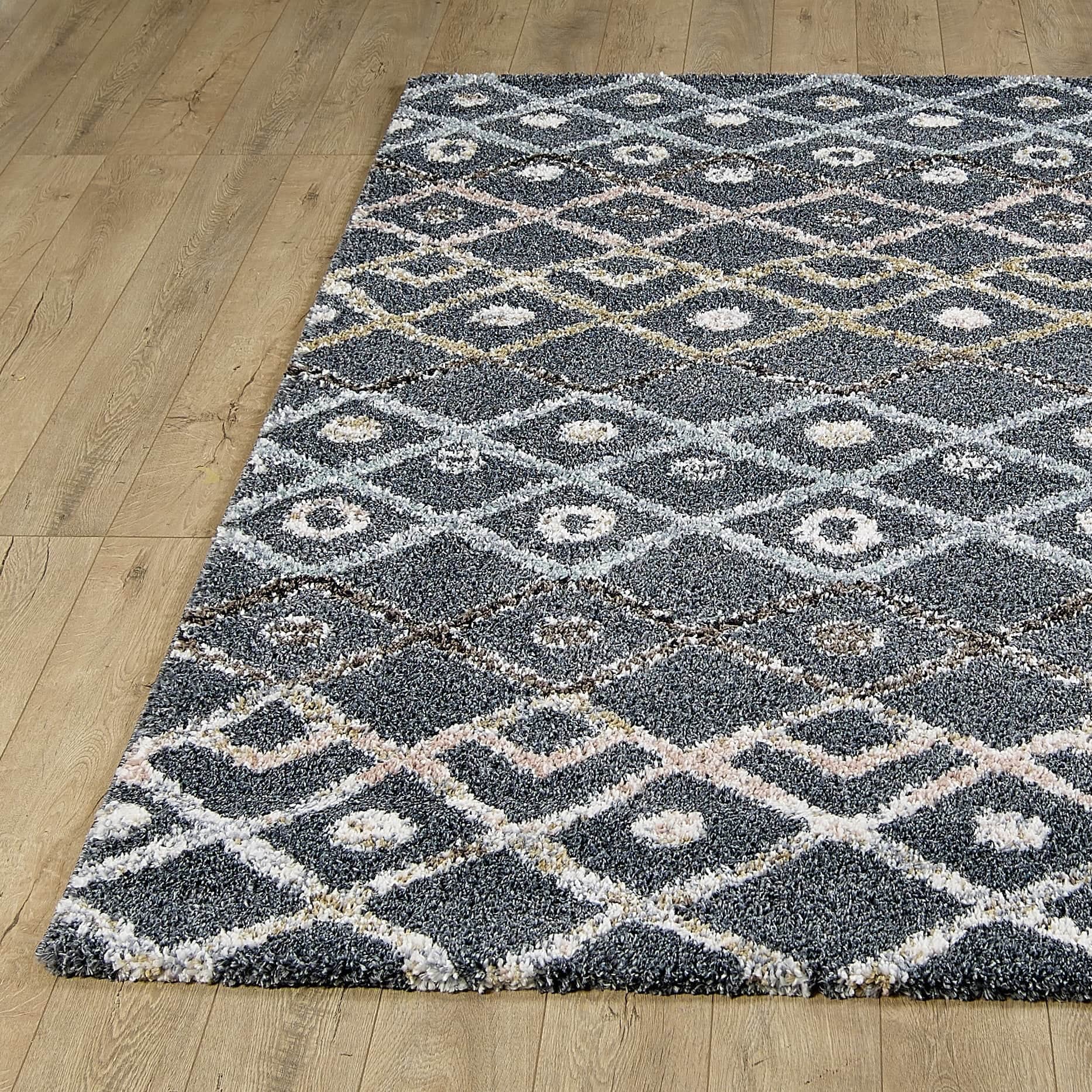 simply HAZEL Rugs GREY Alaska 108 / 80/150cm ALASKA SERIES RUG by simply Hazel