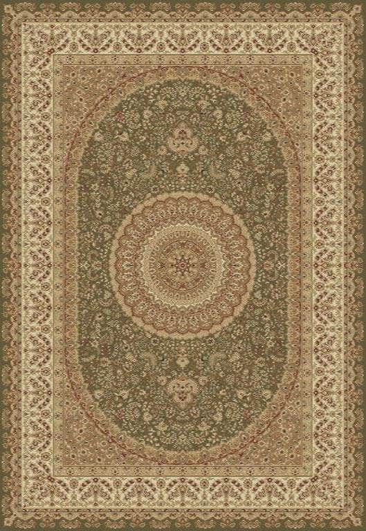 simply HAZEL Rugs HEREKE SERIES TRADITIONAL RUG 160 × 230 cm | Blue | Green | Red | Cream | by simply Hazel