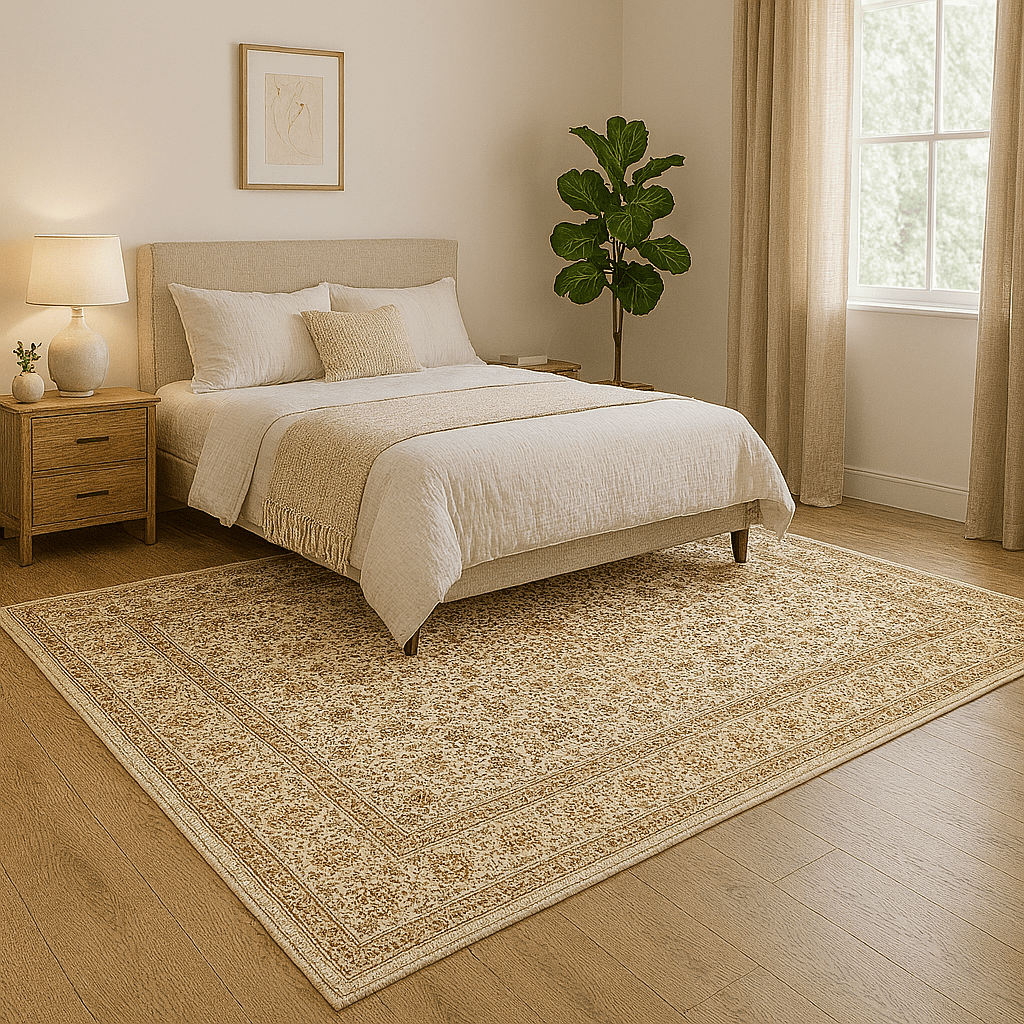 simply HAZEL Rugs simply Cream HEREKE SERIES TRADITIONAL RUG 160 × 230 cm | Blue | Green | Red | Cream | by simply Hazel