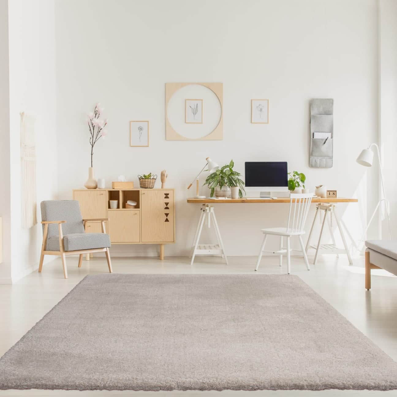 simply HAZEL Rugs Taupe Prada / 80/150cm PRADA SERIES RUG by simply Hazel