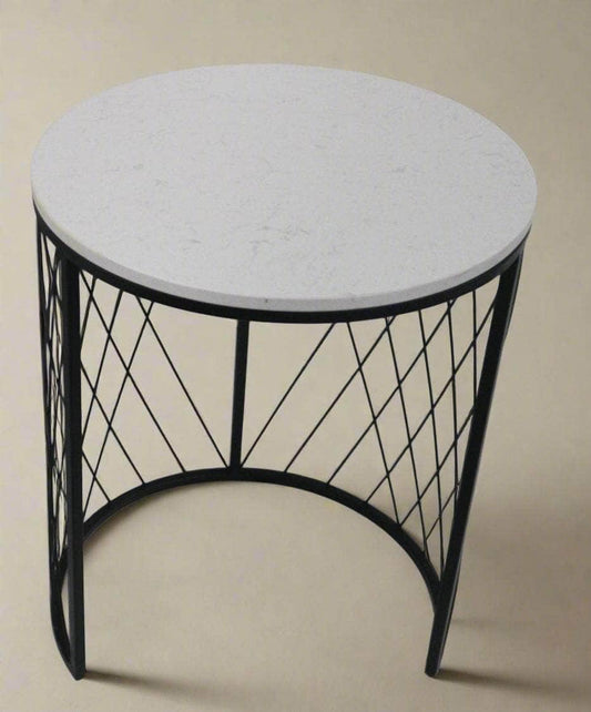 simply HAZEL Table simply Hazel Table Nest – Metal Black – 60cm & 50cm