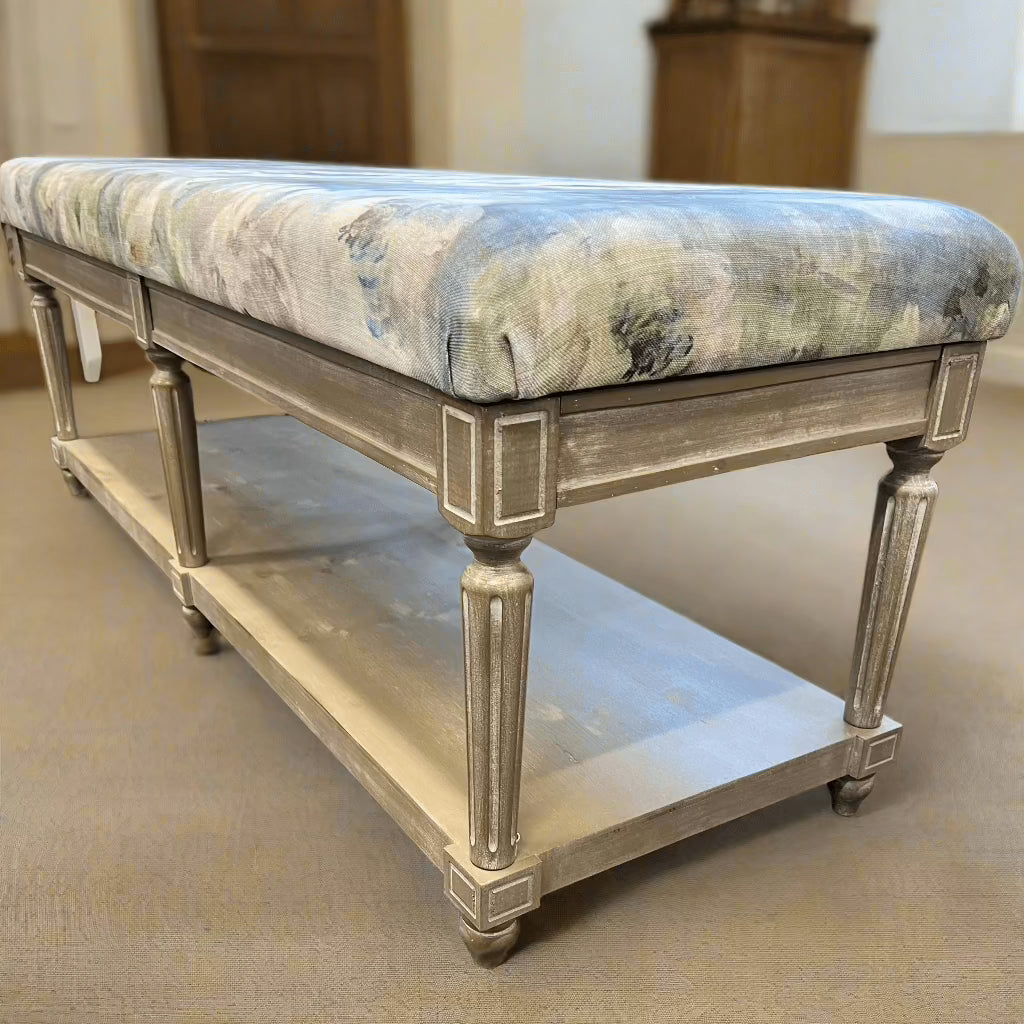 simply Hazel x Voyage Maison Voyage Maison Furniture X simply Hazel Custom Matilda Bench – Roseum Agate by Voyage Maison