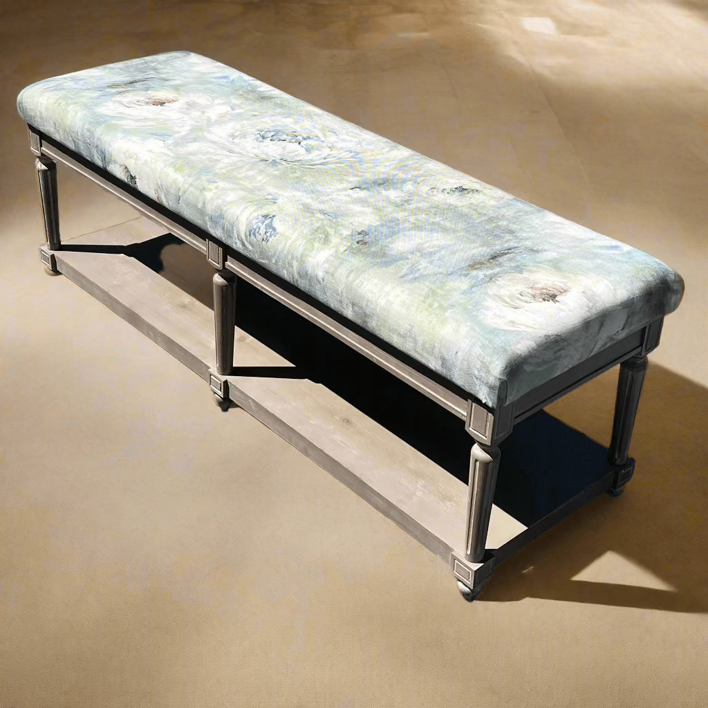 simply Hazel x Voyage Maison Voyage Maison Furniture X simply Hazel Custom Matilda Bench – Roseum Agate by Voyage Maison