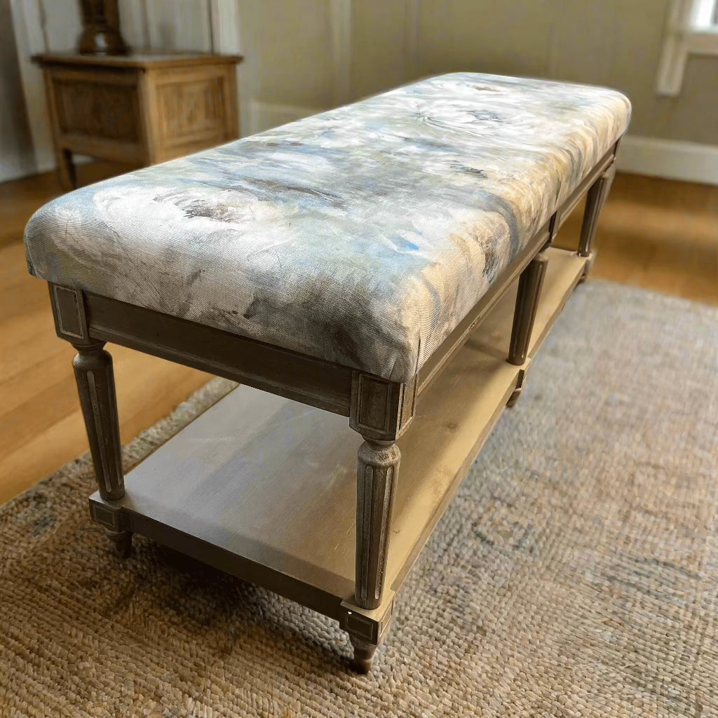 simply Hazel x Voyage Maison Voyage Maison Furniture X simply Hazel Custom Matilda Bench – Roseum Agate by Voyage Maison