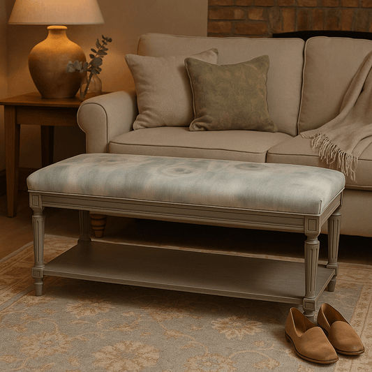 simply Hazel x Voyage Maison Voyage Maison Furniture X simply Hazel Custom Matilda Bench – Roseum Agate by Voyage Maison