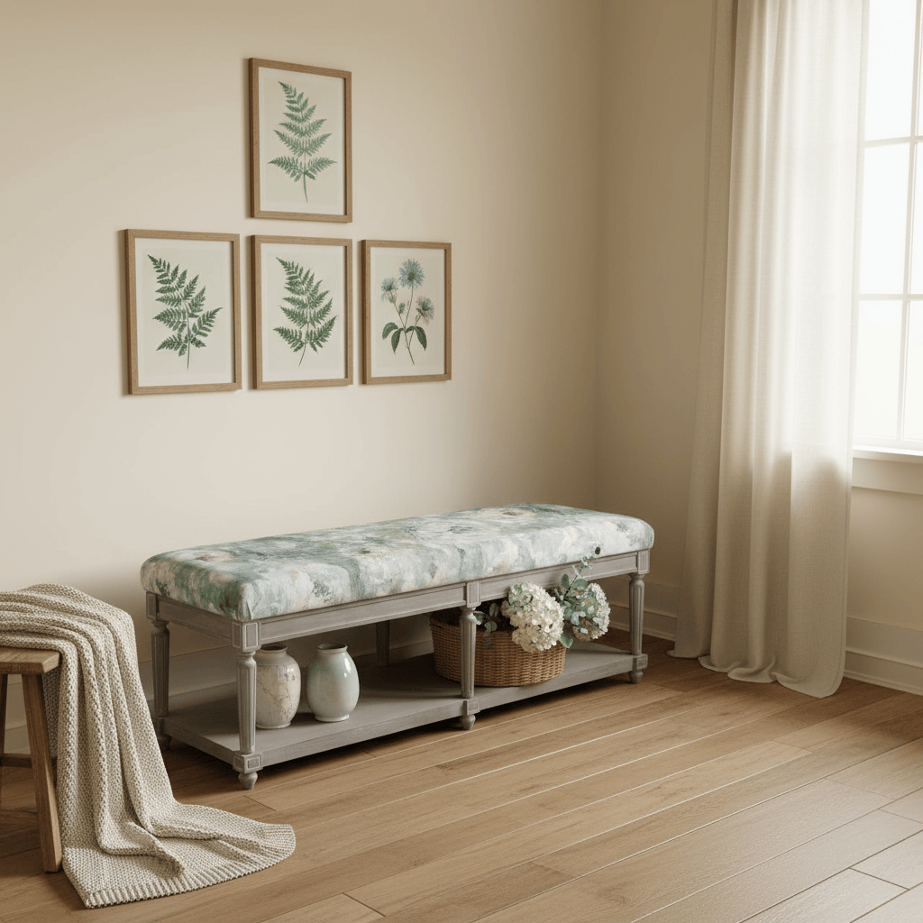 simply Hazel x Voyage Maison Voyage Maison Furniture X simply Hazel Custom Matilda Bench – Roseum Agate by Voyage Maison (upholstered in Ireland by simply Hazel)