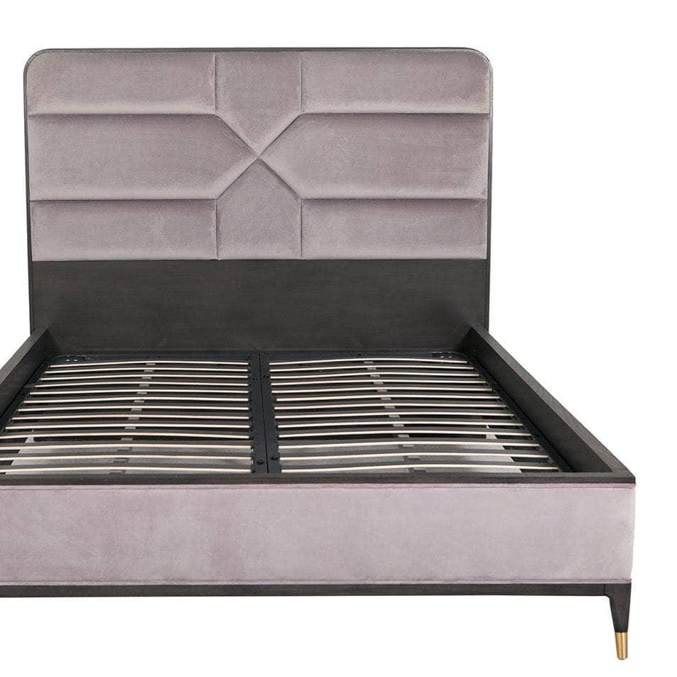 Vida Living Bed Complete DILETTA BED Ebony Finish by Vida Living