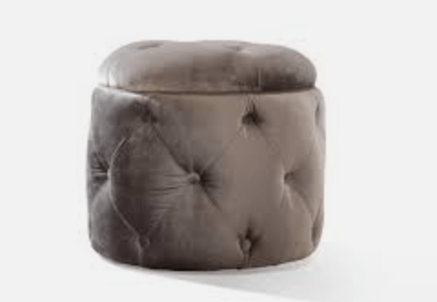 Vida Sofa /// FLOOR STOCK CLEARANCE/// - Nicolette Footstool - Pewter