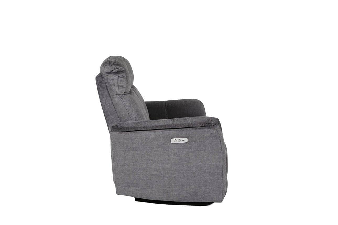 Vida Sofa Mortimer 2-Seater Electric Recliner – Graphite