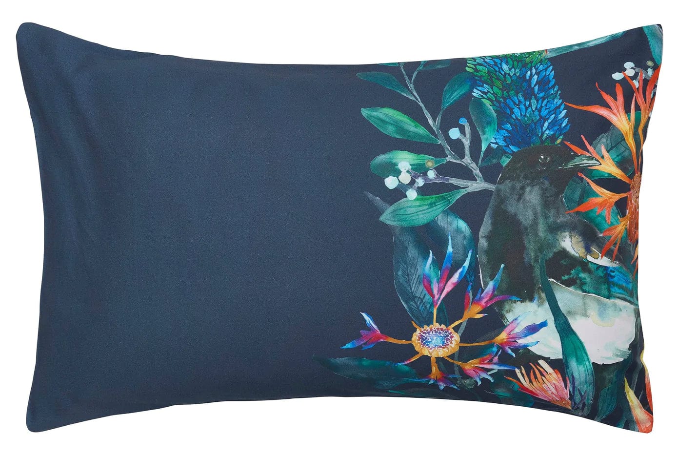 Voyage Maison Interior Design Range Double Duvet set Curiosity Garden Midnight Blue Bedding by Voyage Maison