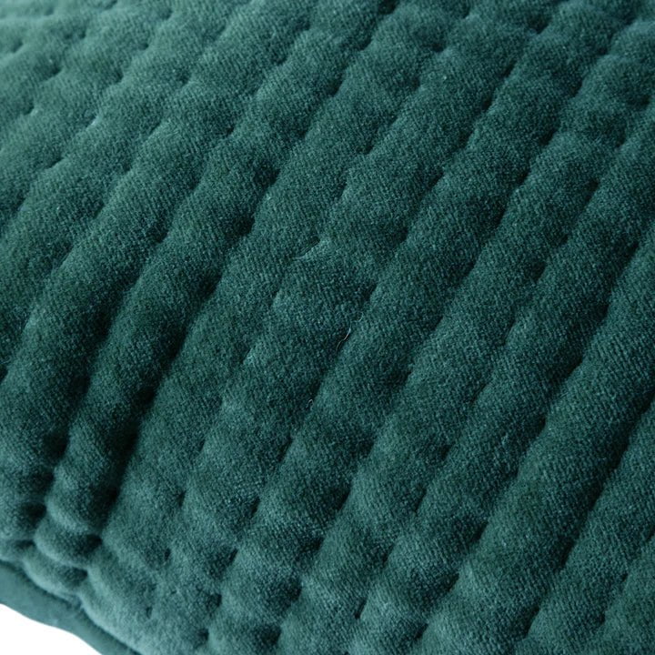 Voyage Maison Interior Design Range Haze Embroidered Feather Cushion Ocean - 40x60cm