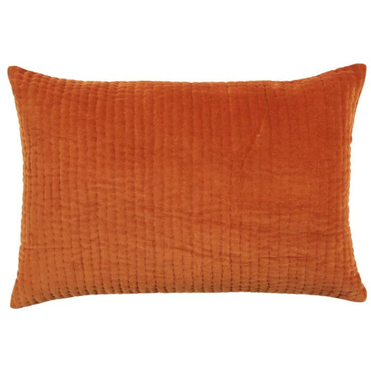 Voyage Maison Interior Design Range Haze Embroidered Feather Cushion Sunset - 40x60cm