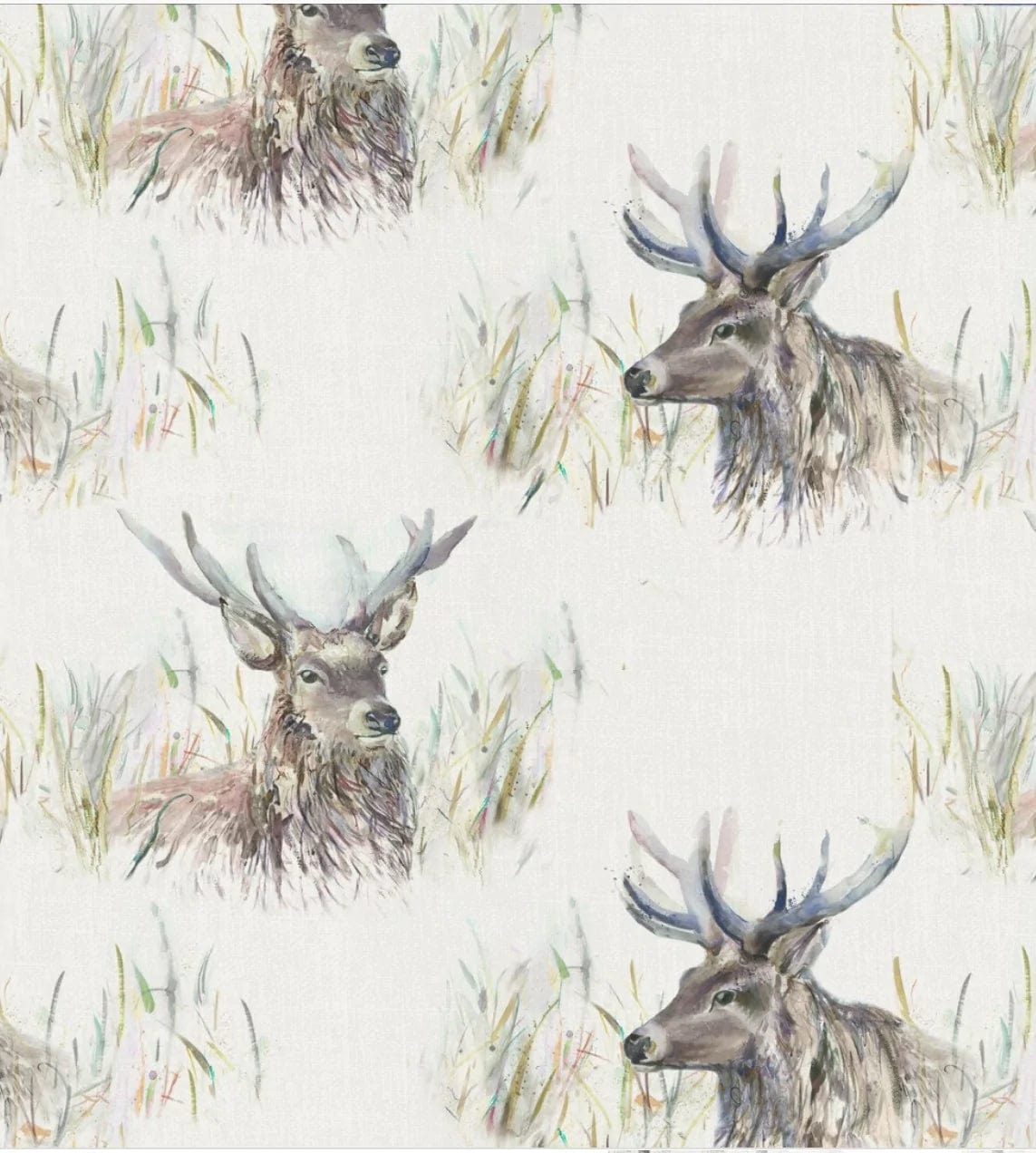 Voyage Maison Oil Cloth Wallace Stag Cotton Oilcloth (per metre)