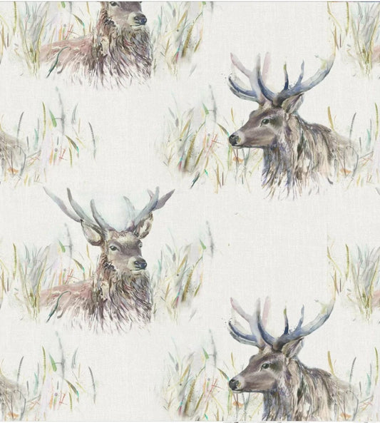 Voyage Maison Oil Cloth Wallace Stag Cotton Oilcloth (per metre)