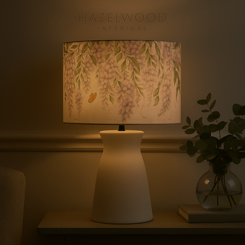 Voyage Maison (Riva Home) MARIPOSA EVA & ALBURY COMPLETE TABLE LAMP – CREAM/ECRU by Voyage Maison