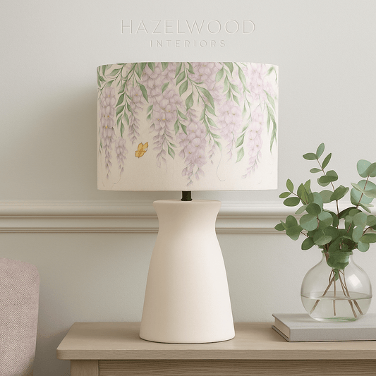 Voyage Maison (Riva Home) MARIPOSA EVA & ALBURY COMPLETE TABLE LAMP – CREAM/ECRU  by Voyage Maison