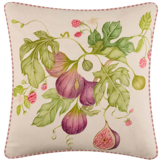 Voyage Maison (Riva Home) Outdoor Designer Cushions FIG GARDENS PRINTED OUTDOOR CUSHION PURPLE by Voyage Maison