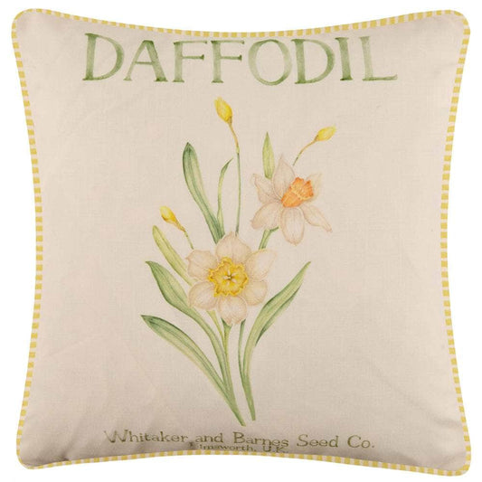 Voyage Maison (Riva Home) Outdoor Designer Cushions Voyage Maison Daffodil Printed Outdoor Cushion Yellow