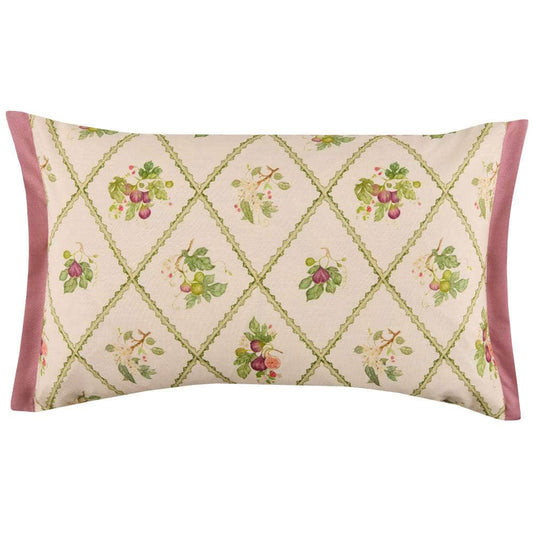 Voyage Maison (Riva Home) Outdoor Designer Cushions Voyage Maison Fig Trellis Printed Outdoor Cushion Purple