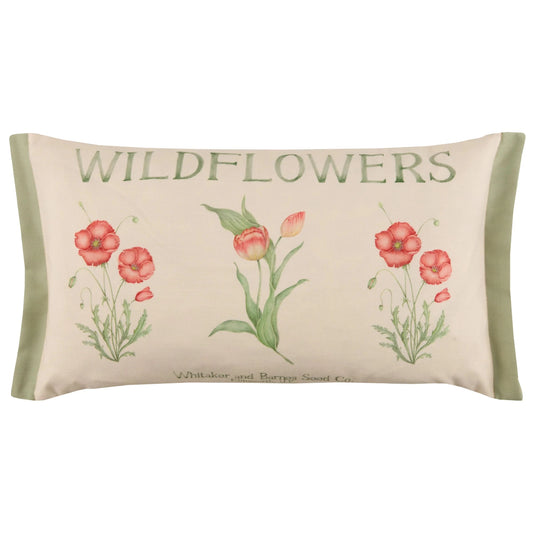 Voyage Maison (Riva Home) Outdoor Designer Cushions Voyage Maison Wildflowers Printed Outdoor Cushion Oasis