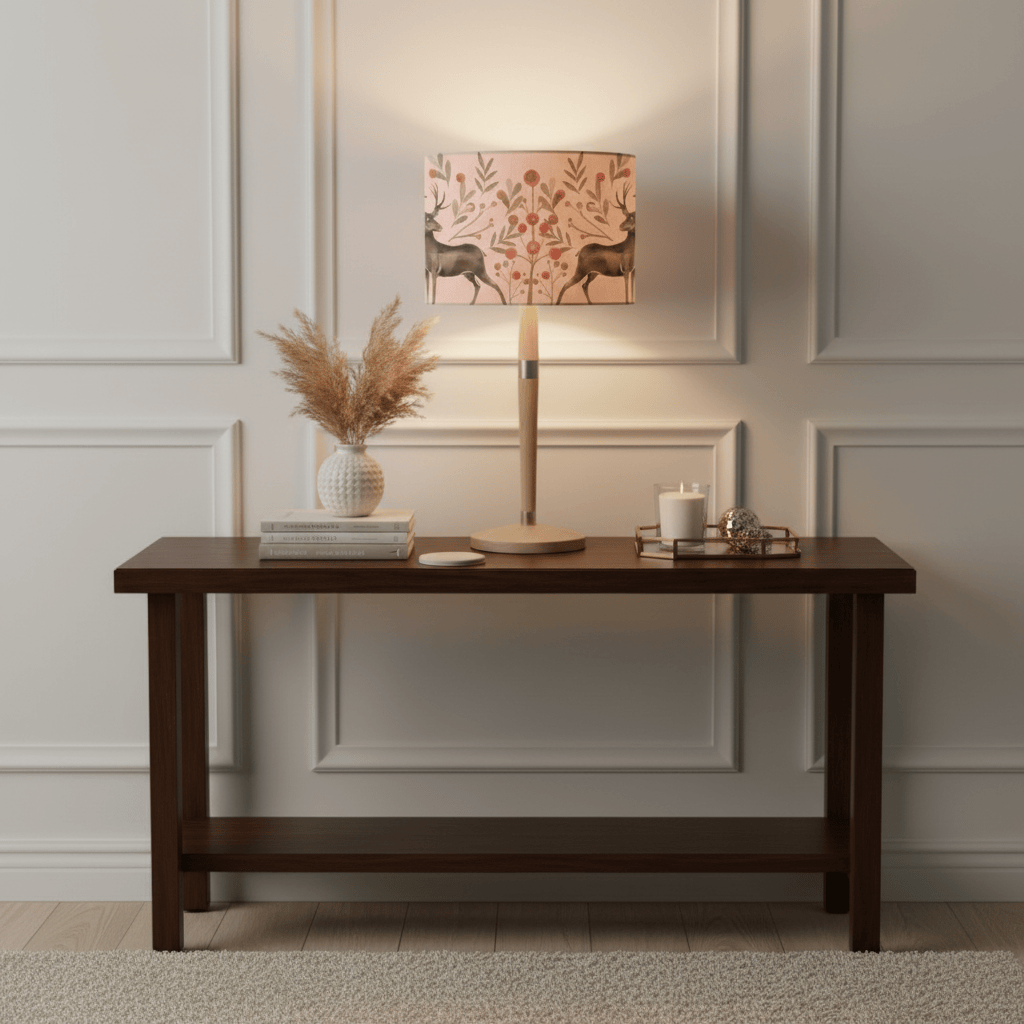 Voyage Maison (Riva Home) SOLENSIS TALL TABLE LAMP & EDO MULBERRY SHADE BUNDLE by Voyage Maison.