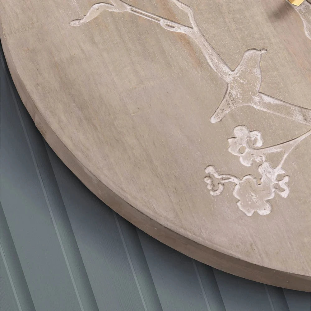 Voyage Maison (Riva Home) Voyage Maison Artwork Voyage Maison Paloma Wooden Clock Weathered Oak