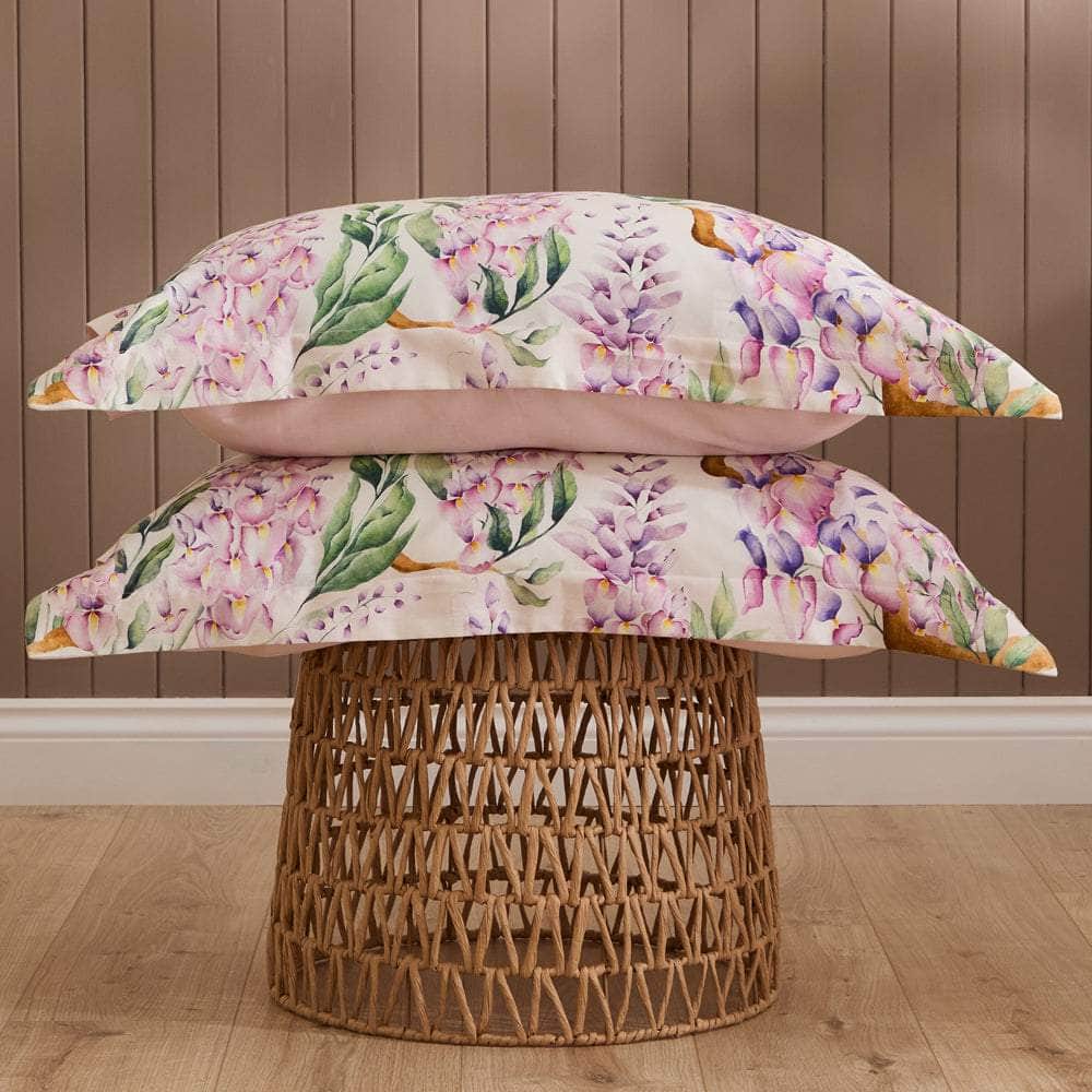 Voyage Maison (Riva Home) Voyage Maison Bedspread Extra Oxford Pillowcase (Pair) Voyage Maison Mariposa Printed Duvet Cover Set Purple