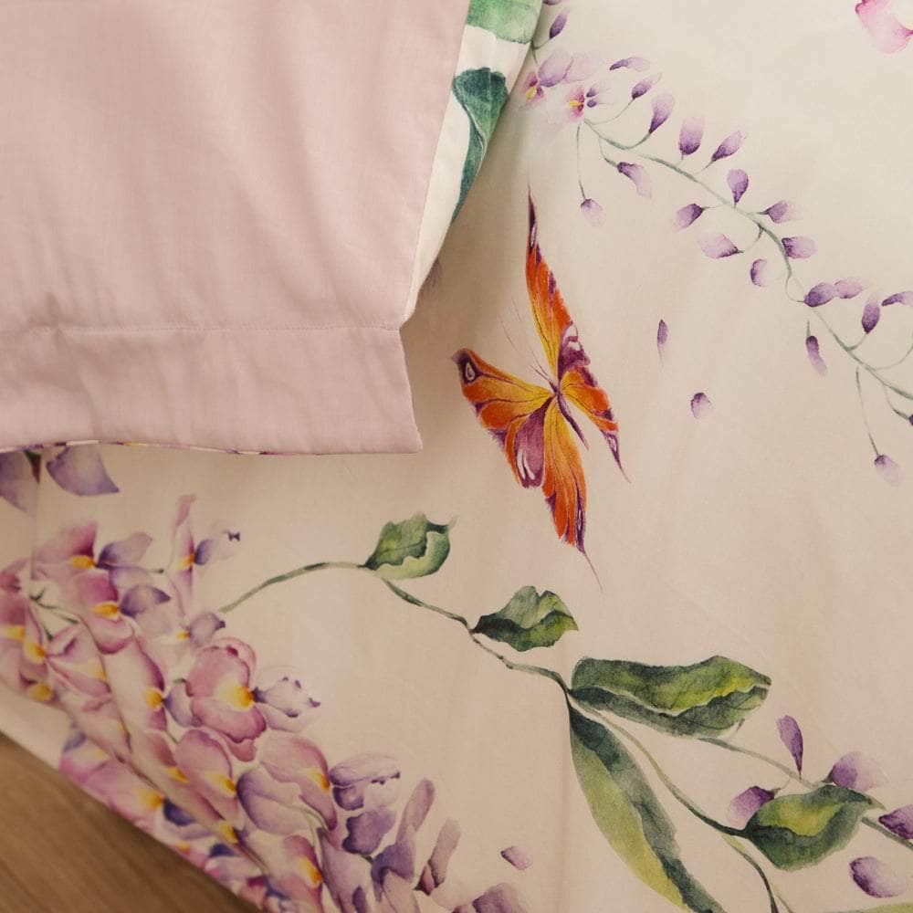 Voyage Maison (Riva Home) Voyage Maison Bedspread Voyage Maison Mariposa Printed Duvet Cover Set Purple