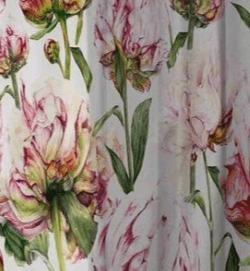 Voyage Maison (Riva Home) Voyage Maison Curtains Voyage Maison & Marie Burke Heligan Fuchsia Pencil Pleat Linen Curtains