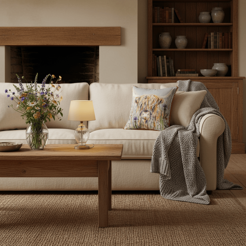 Voyage Maison (Riva Home) Voyage Maison Cushion ALFIE PRINTED CUSHION | SILVER by Voyage Maison