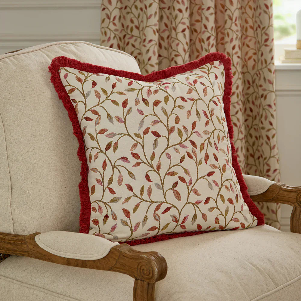 Voyage Maison (Riva Home) Voyage Maison Cushion CERVINO FRINGED JACQUARD CUSHION by Voyage Maison