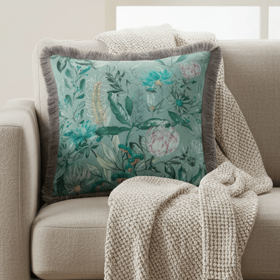 Voyage Maison (Riva Home) Voyage Maison Cushion Fortazela Azurite Cushion - 55x55cm