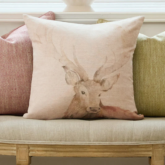 Voyage Maison (Riva Home) Voyage Maison Cushion GREGOR STAG PRINTED CUSHION NATURAL
by Voyage Maison