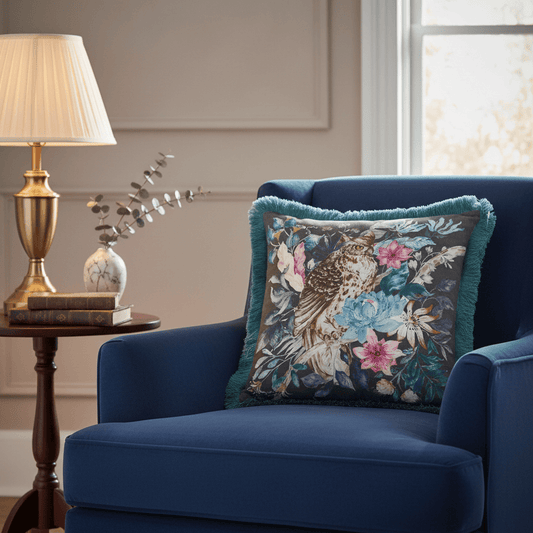 Voyage Maison (Riva Home) Voyage Maison Cushion Halcyon Onyx Cushion by Voyage Maison