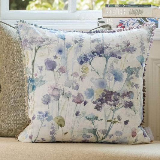 Voyage Maison (Riva Home) Voyage Maison Cushion Ilinizas Printed Square Cushion Violet by Voyage Maison