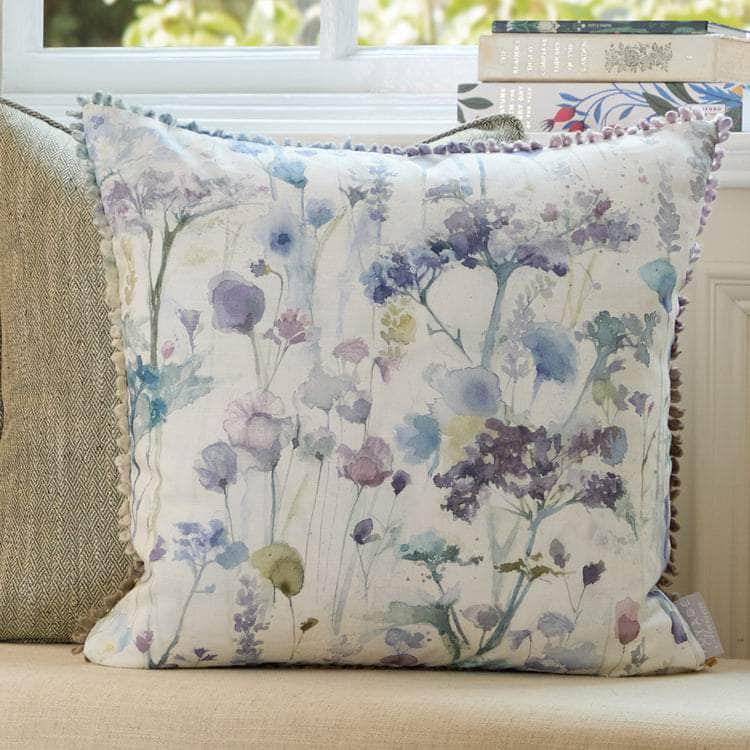 Voyage Maison (Riva Home) Voyage Maison Cushion Ilinizas Printed Square Cushion Violet  by Voyage Maison