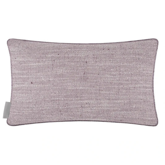 Voyage Maison (Riva Home) Voyage Maison Cushion Jedburgh Textured Woven Rectangular Cushion Heather by Voyage Maison