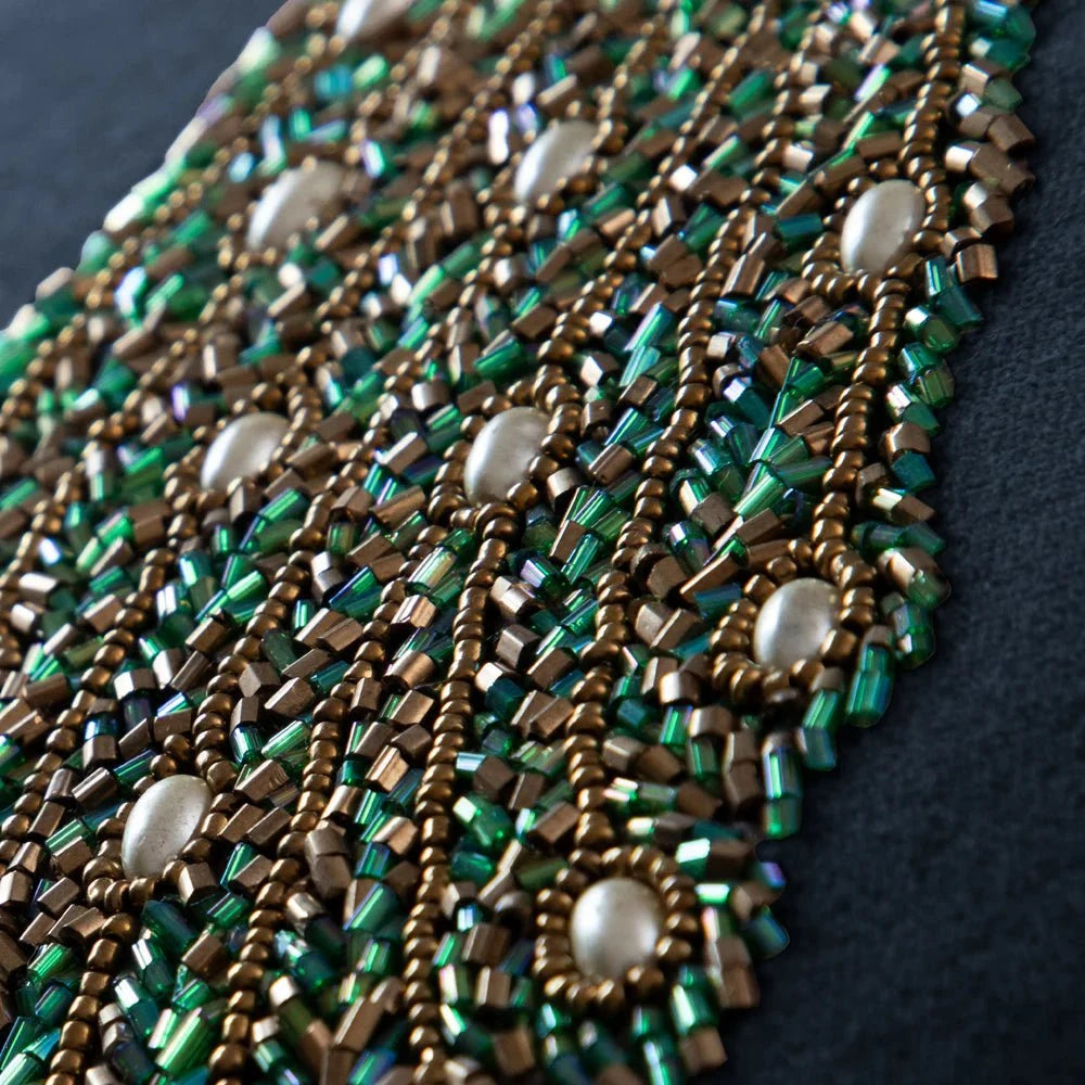 Voyage Maison (Riva Home) Voyage Maison Cushion Mayura Embroidered Feather Cushion Midnight by Voyage Maison