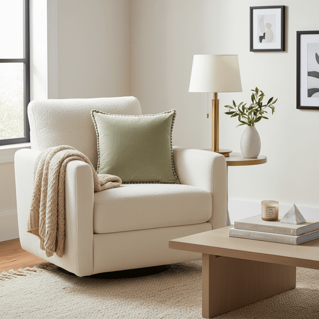 Voyage Maison (Riva Home) Voyage Maison Cushion STITCH EMBROIDERED FEATHER VELVET CUSHION QUARTZ by Voyage Maison