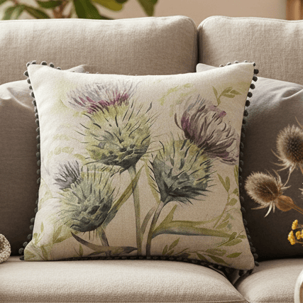 Voyage Maison (Riva Home) Voyage Maison Cushion THISTLE GLEN PRINTED CUSHION NATURAL
by Voyage Maison