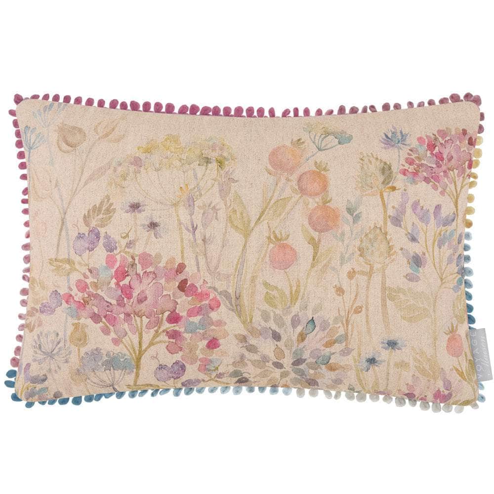 Voyage Maison (Riva Home) Voyage Maison Cushion Voyage Maison Country Hedgerow Printed Rectangular Cushion Linen