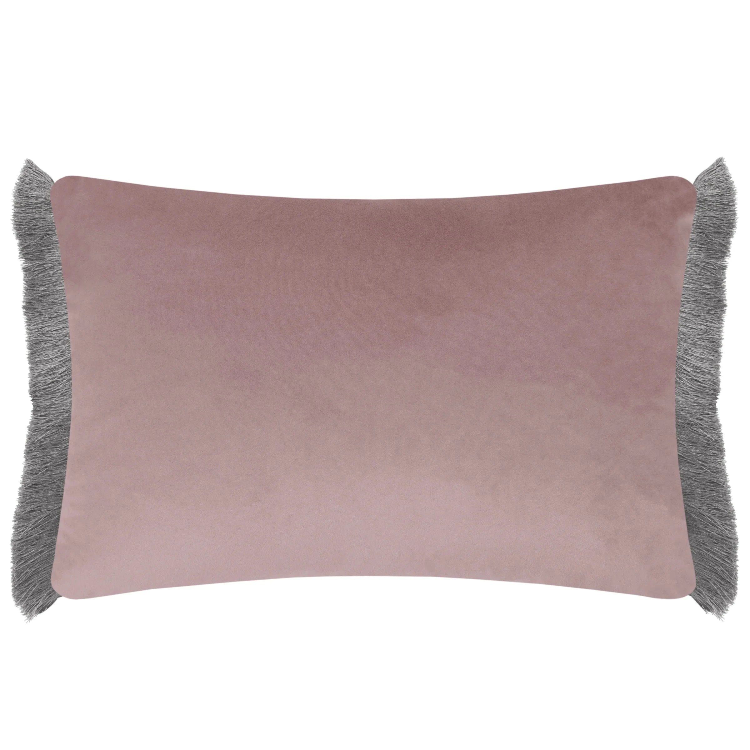 Voyage Maison (Riva Home) Voyage Maison Cushion Voyage Maison Floella Printed Ruche Fringe Cushion Primrose