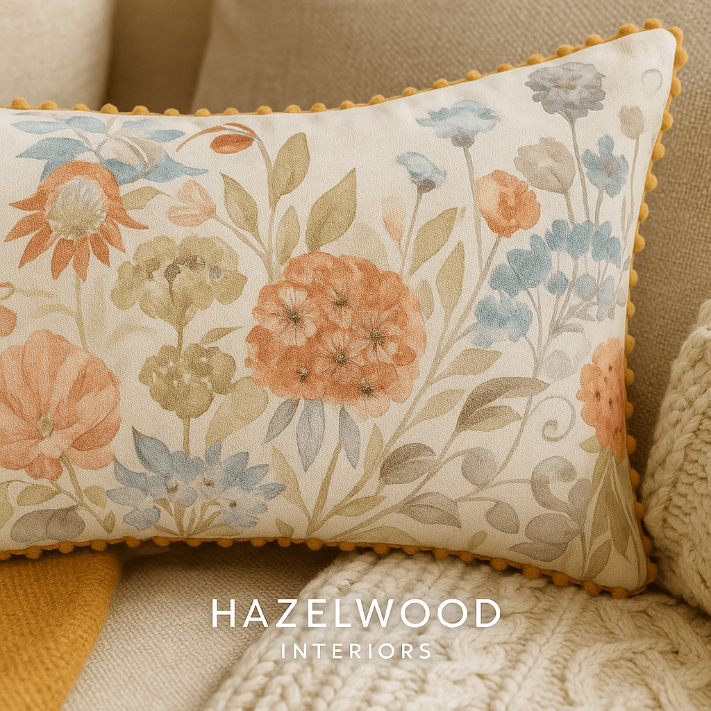 Voyage Maison (Riva Home) Voyage Maison Cushion Voyage Maison Patrice Printed Cushion Cinnamon