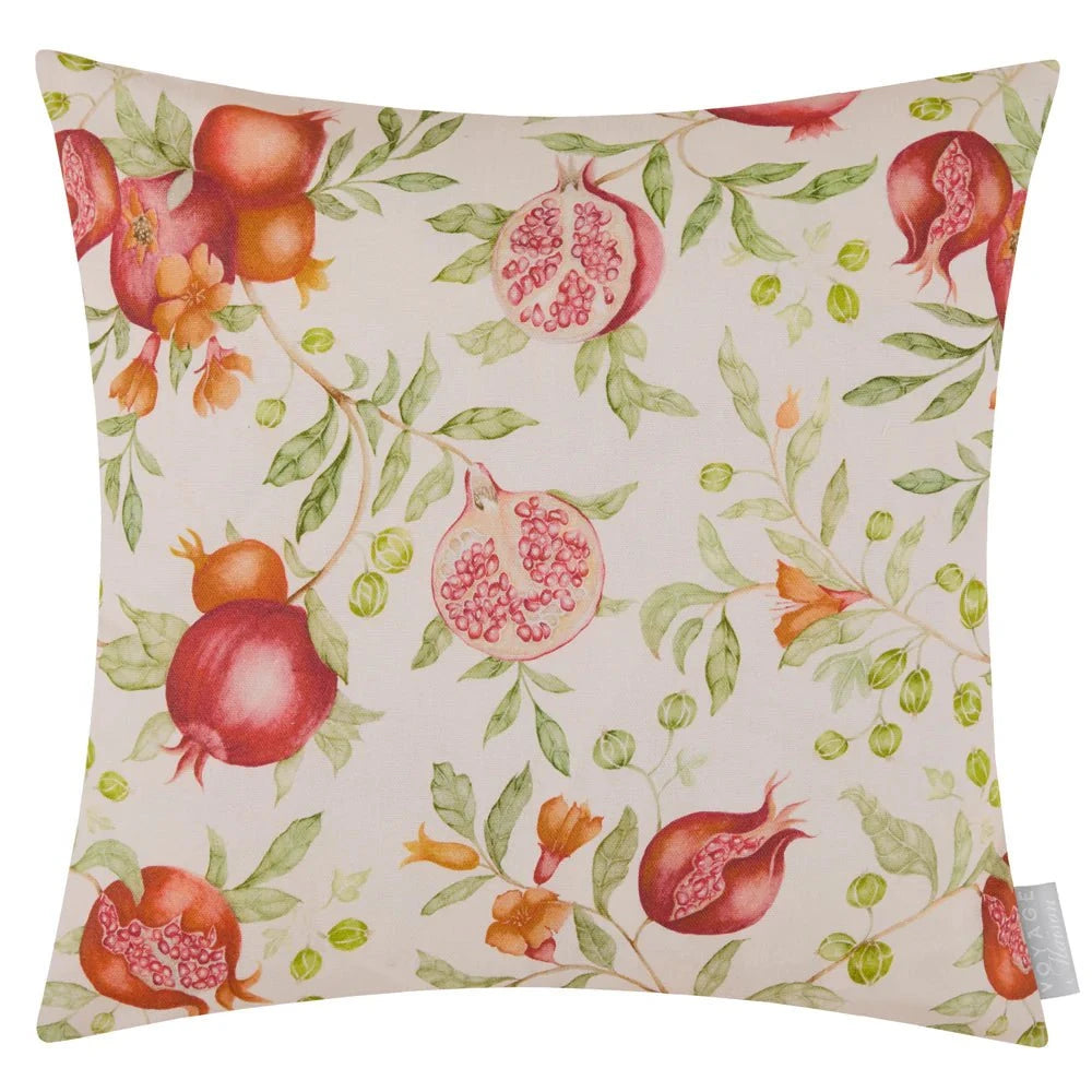 Voyage Maison (Riva Home) Voyage Maison Cushion Voyage Maison Pomegranate Grove Printed Cushion Red