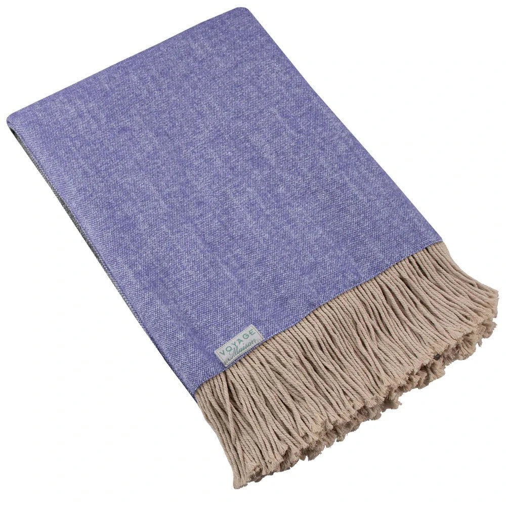 Voyage Maison (Riva Home) Voyage Maison Cushion Voyage Maison Selkirk Woven Throw Violet