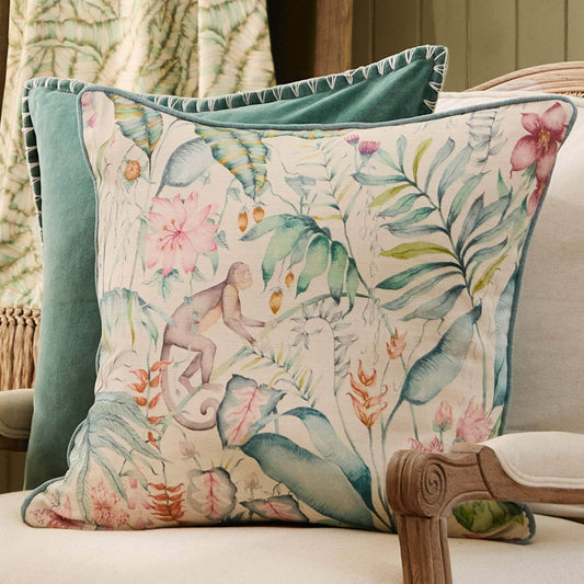 Voyage Maison (Riva Home) Voyage Maison Cushion Voyage Maison Tropical Utopia Printed Cushion Oasis