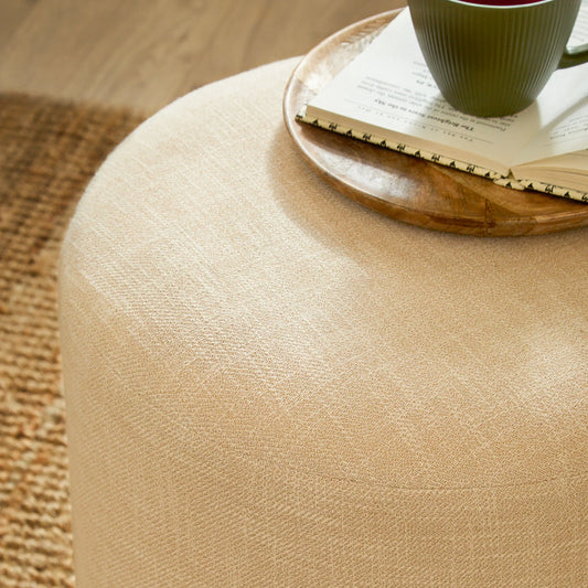 Voyage Maison (Riva Home) Voyage Maison Furniture Clara Footstool – Oak by Voyage Maison