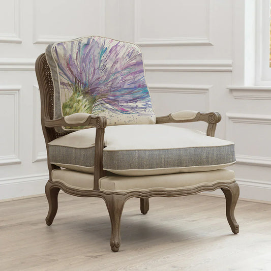 Voyage Maison (Riva Home) Voyage Maison Furniture Expressive Thistle Florence Chair Cover FLORENCE CHAIR STONE COLOUR FRAME & BESPOKE COVER BUNDLE by Voyage Maison
