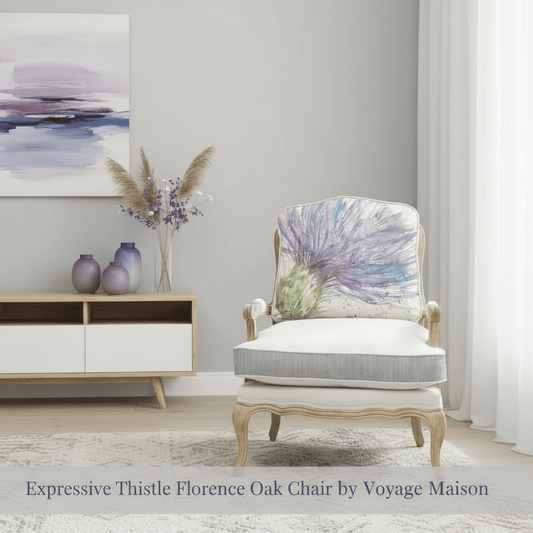 Voyage Maison (Riva Home) Voyage Maison Furniture Expressive Thistle Florence Oak Chair by Voyage Maison