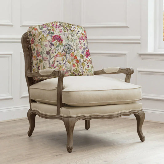 Voyage Maison (Riva Home) Voyage Maison Furniture Hedgerow Florence Chair Cover Lotus FLORENCE CHAIR STONE COLOUR FRAME & BESPOKE COVER BUNDLE by Voyage Maison